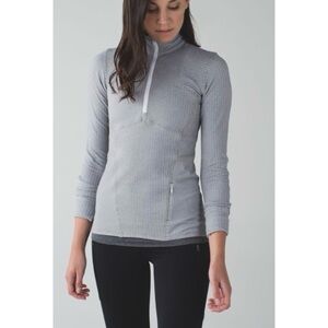 Lululemon Kanto Catch Me 1/2 Zip Top Grey